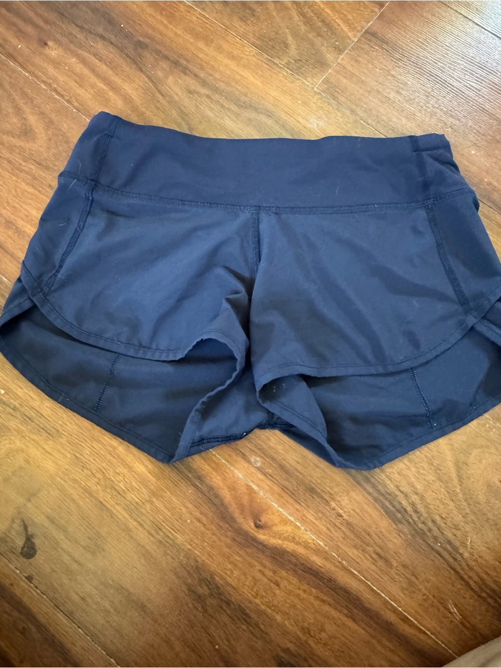 lululemon athletica Navy Athletic Running Shorts